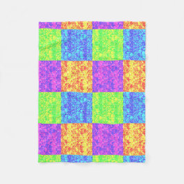 Bakgrund av regnbåge fleecefilt