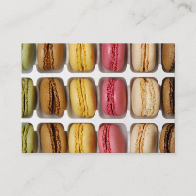 Bakgrund/bakverk/cookies - SRF Visitkort (Framsida)