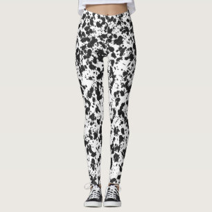 Bakgrund eller Abstrakt i Dirt stänk struktur Leggings