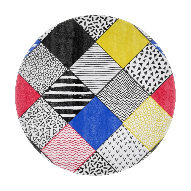 Bakgrund: fåglar, polka dots. (Framsidan)