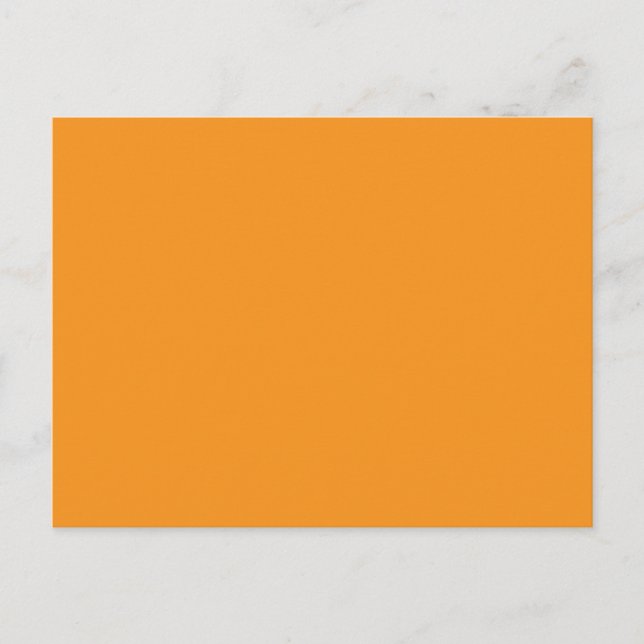 Bakgrund Färg - Orange Vykort (Framsida)
