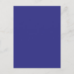 Bakgrund Färg - Royal Blue Vykort