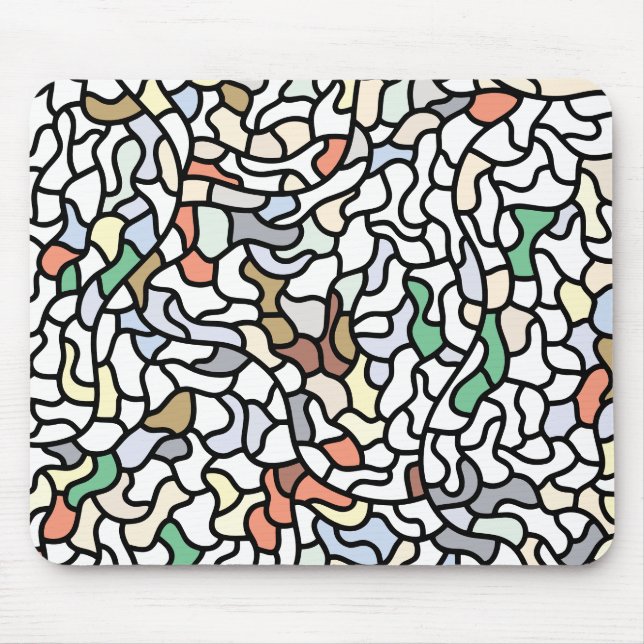 Bakgrund för abstrakt-kompilering musmatta (Framsidan)