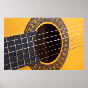 Bakgrund för akustisk gitarr poster