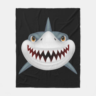 Bakgrund för animerad Shark Fleecefilt