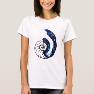 Bakgrund för anpassade för svart för Cosima T-shirt