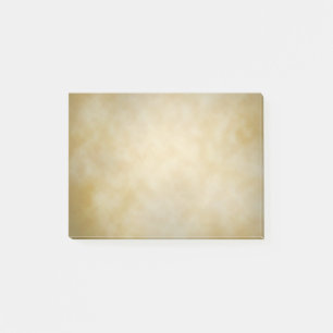 Bakgrund för Antique Parchment Vignette Struktur Post-it Block