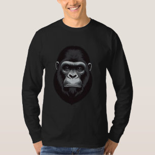 Bakgrund för Ape Ansikte T Shirt