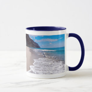 Bakgrund för Beach Wedding Mugg
