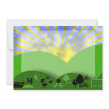 Bakgrund för bildinbjudan utomhus