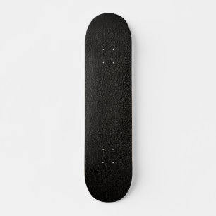 Bakgrund för Black Leather Struktur Skateboard Bräda 21,5 Cm