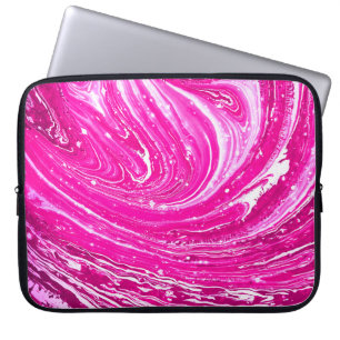 Bakgrund för blandad Rosa Laptop Fodral
