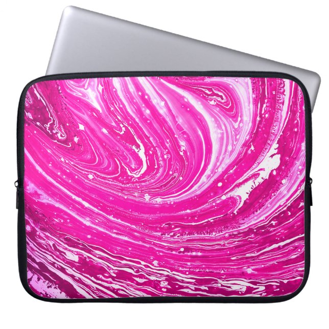 Bakgrund för blandad Rosa Laptop Fodral (Framsidan)
