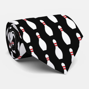 Bakgrund för Bowling Stift Mönster Black Slips