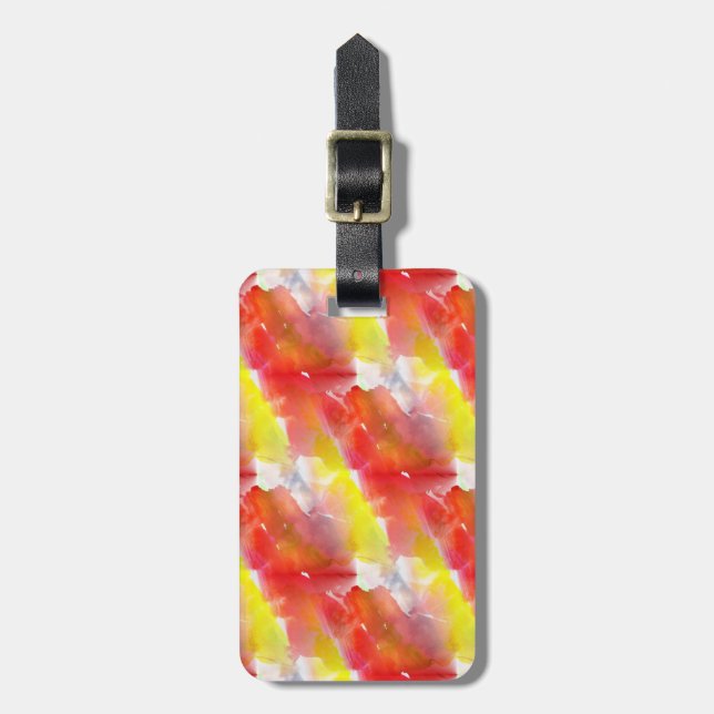 Bakgrund för designstrukturvattenfärg bagagebricka (Vertikal Framsida)