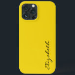 Bakgrund för enkel Gult<br><div class="desc">Bakgrund för enkel Gult. Ta bort/byt "Elizabeth" före köpet. Design finns på andra produkter.</div>