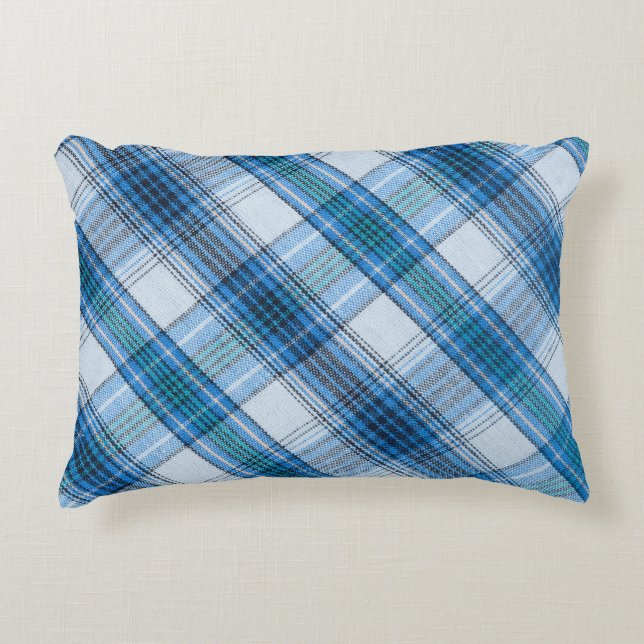 Bakgrund för färglöst, stripe- och logaritmerad vä prydnadskudde (Framsidan)