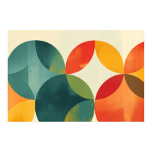 Bakgrund för färgstarka, genomskinliga cirklar