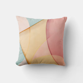 Bakgrund för former med mjuk färgad kudde