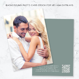 Bakgrund för fotoQR-kodöverföring för överlagring Inbjudningar