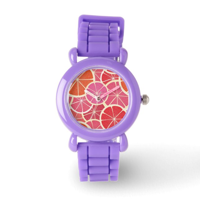 Bakgrund för grafisk vintage armbandsur (Framsida)