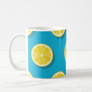 Bakgrund för Grönten Lemon Vatten Kaffemugg