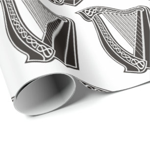 Bakgrund för Harp Icon Presentpapper