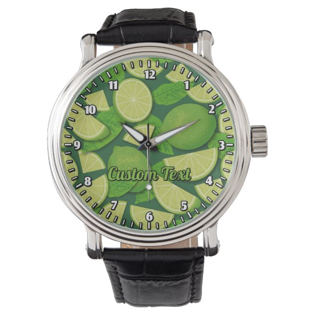 Bakgrund för kalk armbandsur (Framsida)