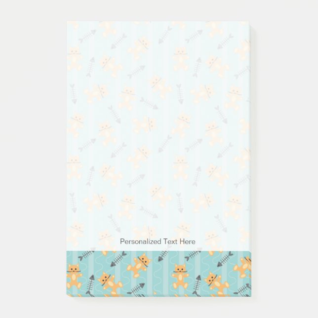 bakgrund för katter post-it block (Framsida)