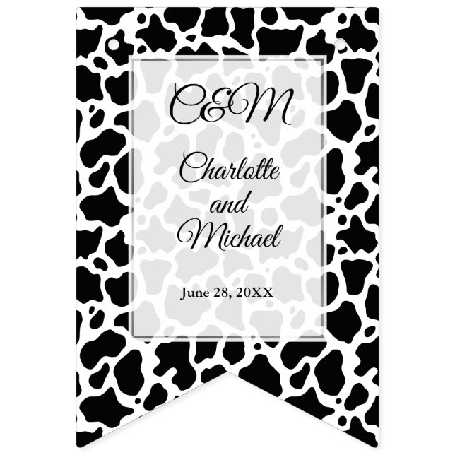 Bakgrund för Kow Mönster Vimplar (Första flaggan)