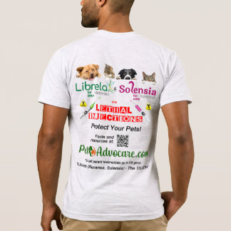 Bakgrund för L & S-upplysningsljus T Shirt