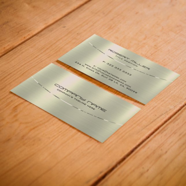 Bakgrund för metallisk struktur i silver visitkort (Skapare uppladdad)