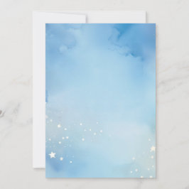 Bakgrund för nattstjärnor för vattenfärg inbjudningar