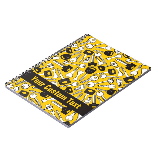 Bakgrund för Nycklar Anteckningsbok (Vänstra Sidan)