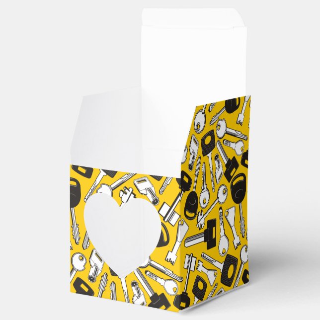 Bakgrund för Nycklar Presentaskar (Öppnad)