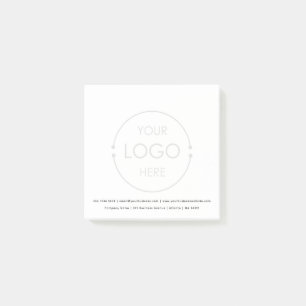 Bakgrund för ogenomskinlig Logotyp för anpassnings Post-it Block