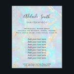 bakgrund för optisk sten flygblad<br><div class="desc">skönhetssalon professionell makeup artist fluor</div>