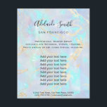 bakgrund för optisk sten flygblad<br><div class="desc">skönhetssalon professionell makeup artist fluor</div>