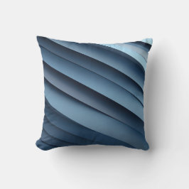 Bakgrund för överlappande former i svarta färger kudde