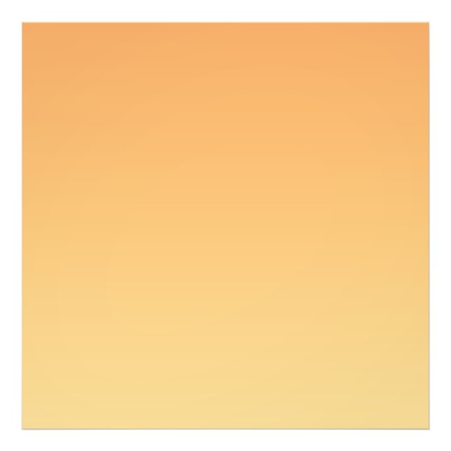 Bakgrund för övertoning av orange och Gult Fototryck (Framsidan)