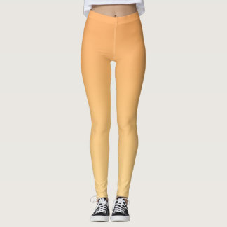 Bakgrund för övertoning av orange och Gult Leggings