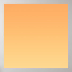 Bakgrund för övertoning av orange och Gult Poster