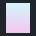Bakgrund för övertoning av rosa och blå pastellfor flygblad<br><div class="desc">Enkelblå och rosa pastellövertoning.</div>