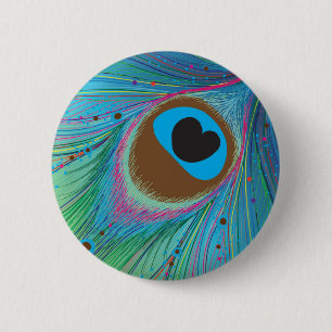 Bakgrund för Peacock linjer Knapp
