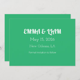 Bakgrund för plan Mint-Grönt - Bröllop Design Spara Datumet