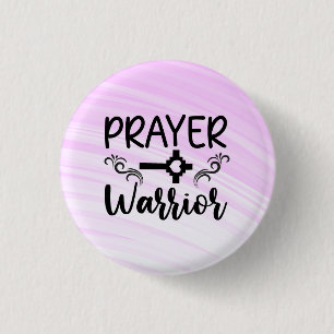 Bakgrund för Prayer Warrior Rosa Gradient Knapp