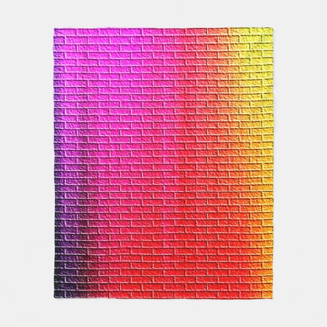 Bakgrund för Rainbow färg abstrakt. Övertoning.abs Fleecefilt (Framsidan)