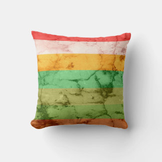 Bakgrund för Rainbow Grunge Rand Kudde