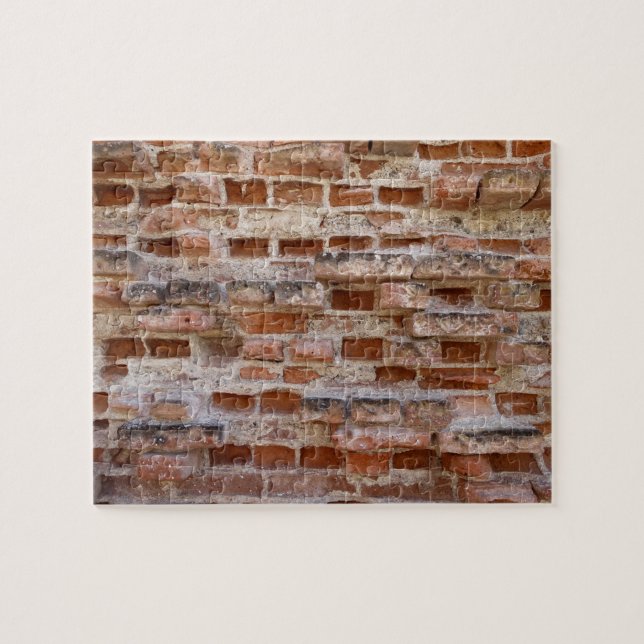 Bakgrund för Red Brick wall Pussel (Horisontell)