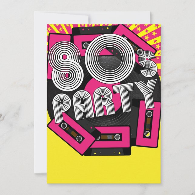 Bakgrund för Retro Party (Framsida)